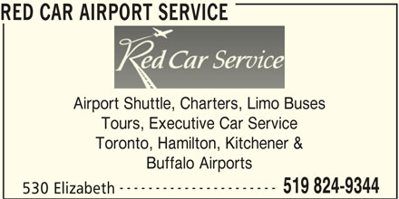 Red Car Service Guelph To Toronto Airport Red Car Service Guelph To Toronto Airport