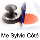 Me Sylvie Côté - Logo