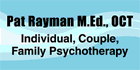 logo Pat Rayman RP, M.Ed. Counselling & Psychotherapy Services