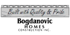 Bogdanovic Homes Construction - Entrepreneurs en construction