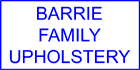 Barrie Family Upholstery - Rembourreurs