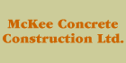 McKee Concrete Construction Ltd. - Entrepreneurs en béton